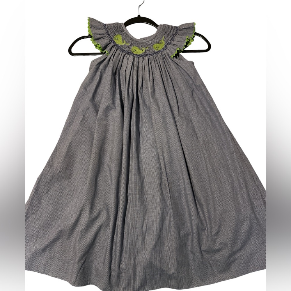 Smocked Whale Dress